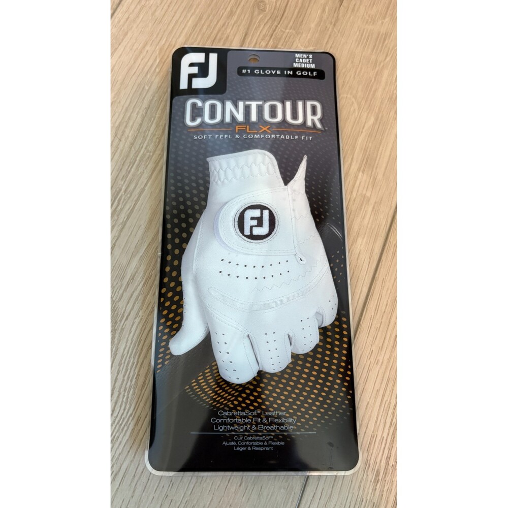 FOOTJOY CONTOUR FLX GLOVE - Men’s Left Hand Cadet Medium  NEW NIP